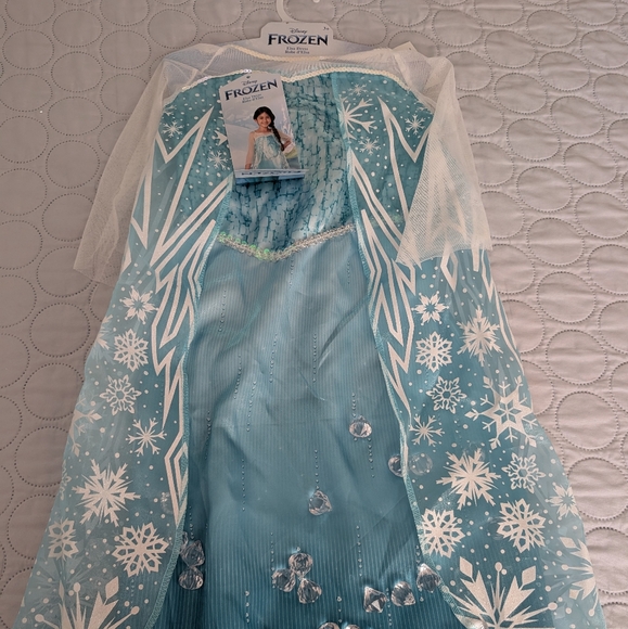 LOT of Elsa Frozen dresses and accessories 3T and 5T - Picture 5 of 15